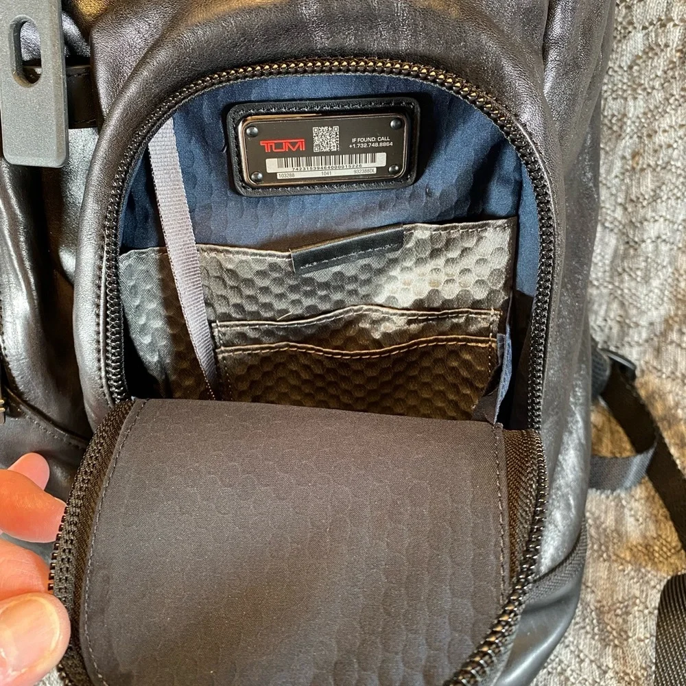 Tumi Alpha Bravo London Roll Top Backpack 103288-1041